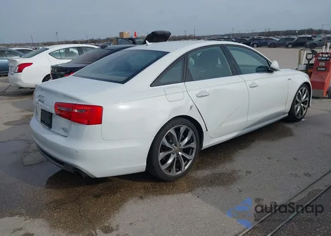 2013 Audi A6 3.0T Premium z USA, uszkodzony, nr VIN WAUJGAFC3DN027822